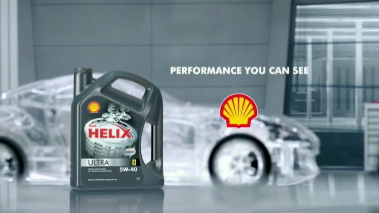 Shell Helix - crystal car TV commercial