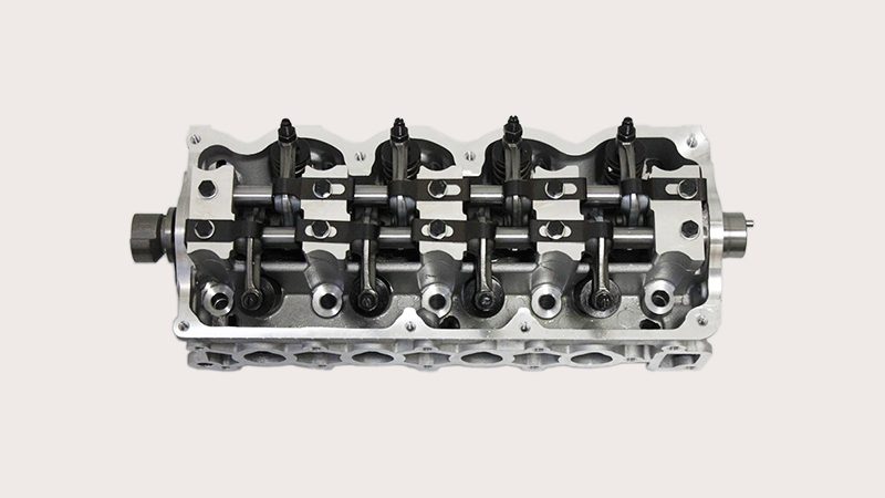 Close up of a B10S1 cylinder head