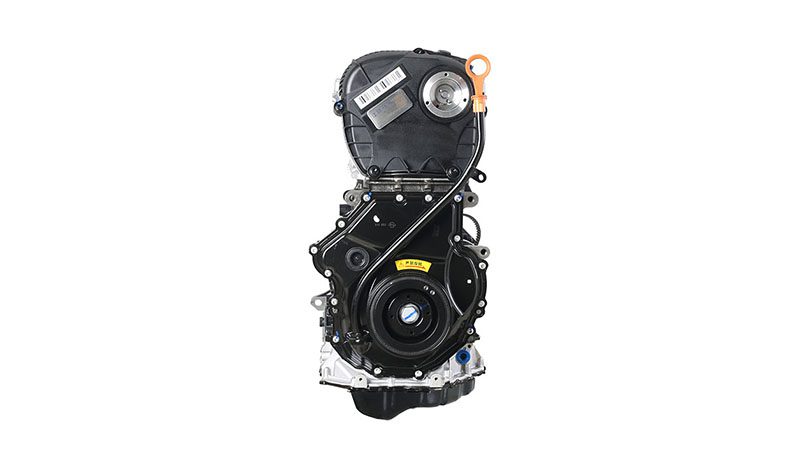 Side view of EA888 engine.