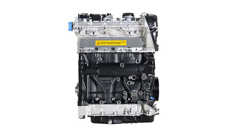 Front view of the EA888 engine.
