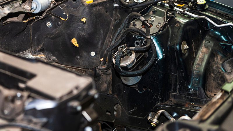 Damaged engine that requires replacement of parts or a complete overhaul to restore performance.