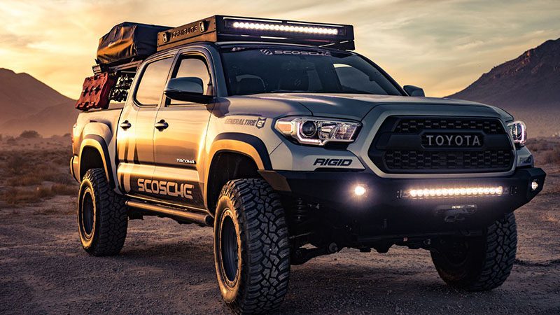 Close-up of a pickup truck – Emphasizing the importance of driving habits on fuel efficiency and overall performance.