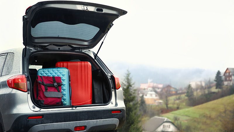 Removing unnecessary items from a car to reduce weight, improving fuel efficiency and performance.