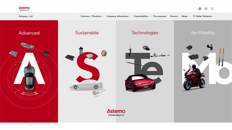 Official site of Hitachi Astemo