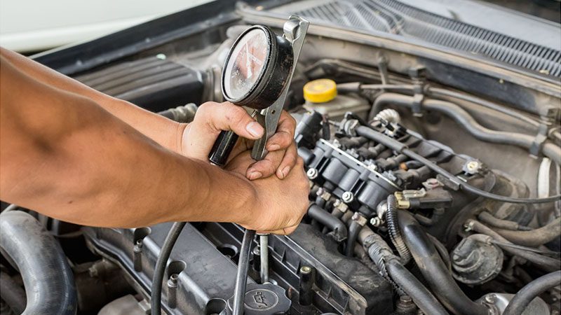 Further inspection of engine components to diagnose underlying issues and fix the P0300 code (random misfire).