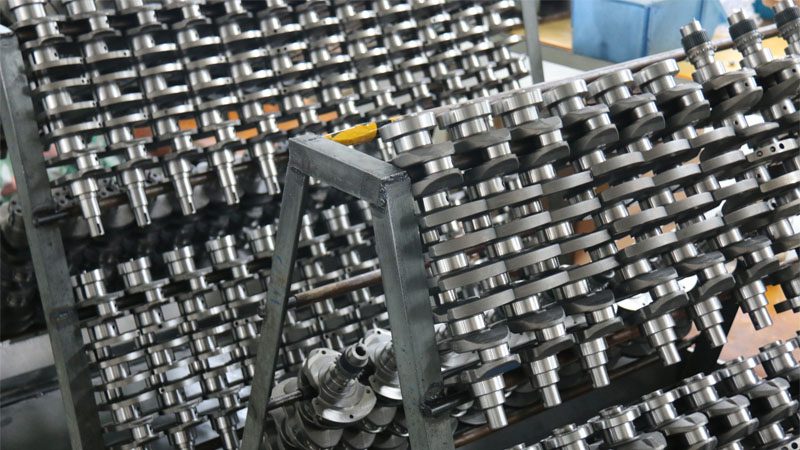 High-performance crankshafts manufactured by Nanjing Woda Auto Technology Co., Ltd.