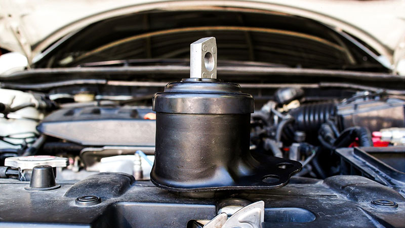 Car engine mount replacement part for vibration control.