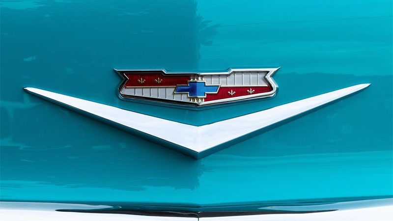 Insignia Chevrolet Foto vintage de Chevrolet.