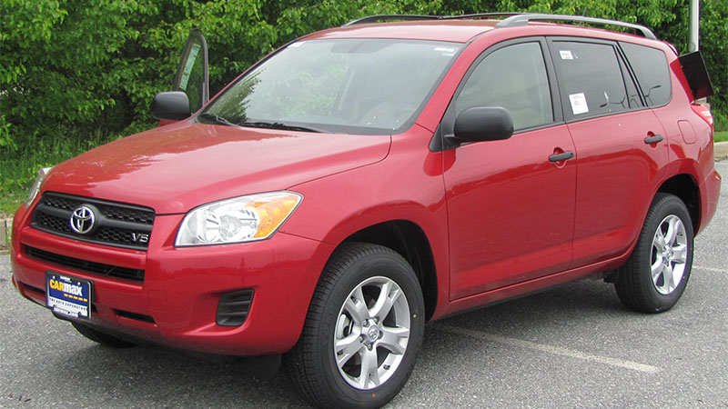 2010 Toyota RAV4 compact SUV.