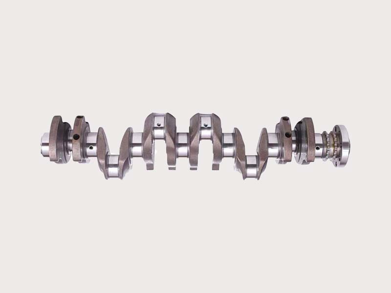 Crankshaft product at Nanjing Woda Auto Technology Co., Ltd., showcasing precision-engineered components for automotive engines.